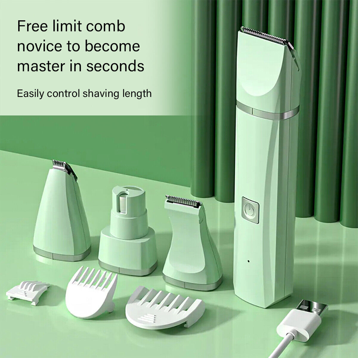 Professional Pet Hair Grooming Cordless Trimmer Shaver Kit