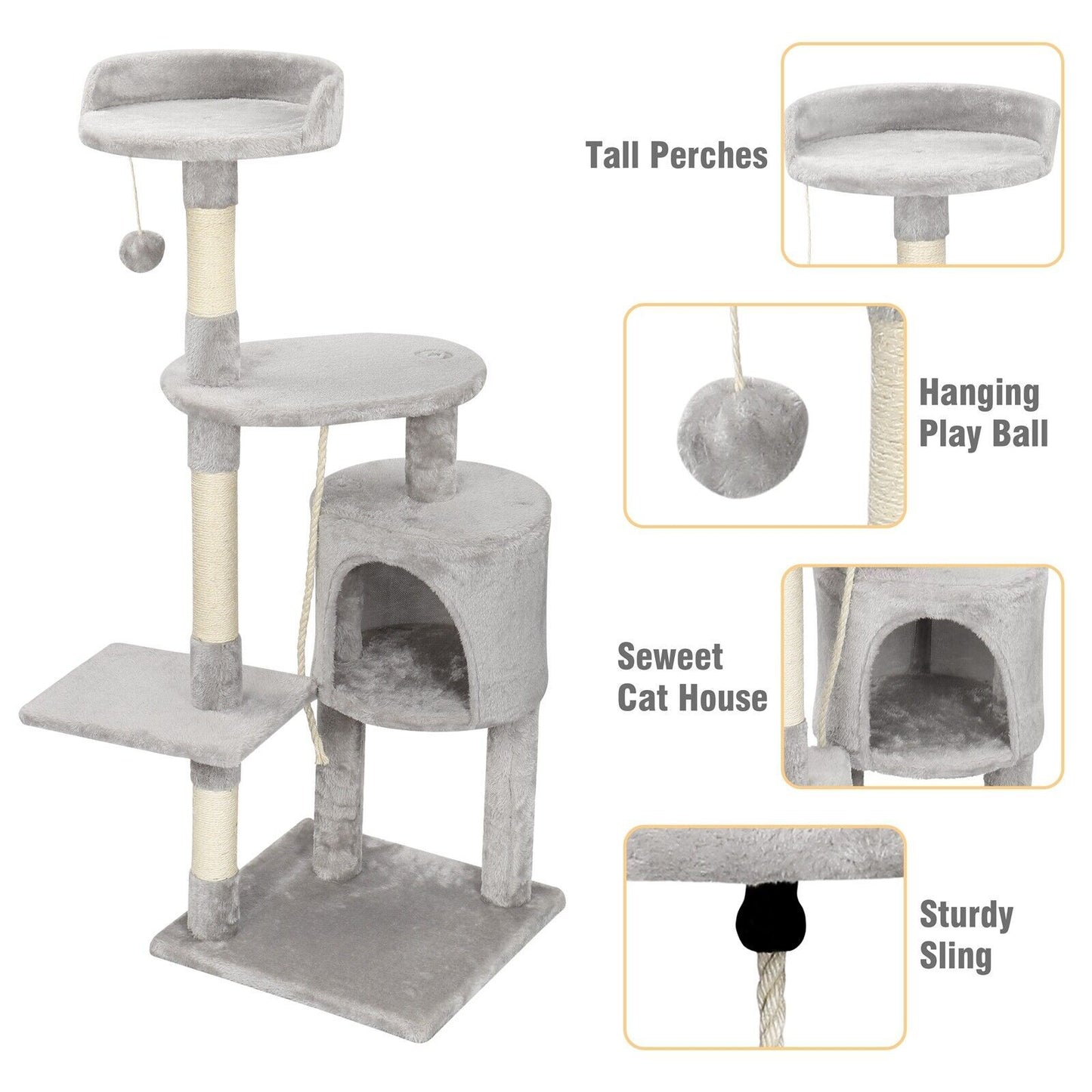 4-story Cat Climbing Frame