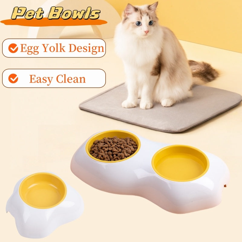 Double Pet Bowls