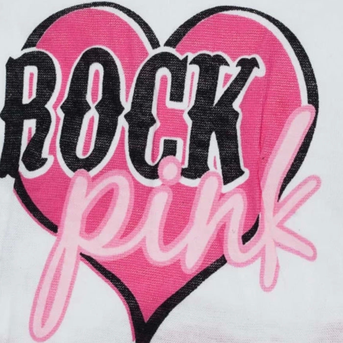 Rock pink pet T-shirt