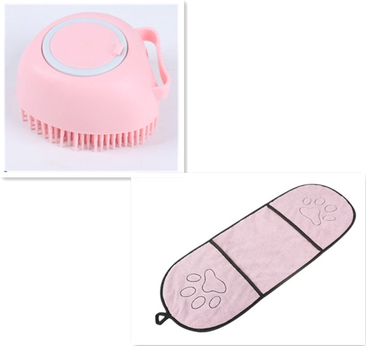 Silicone pet Bath Brush