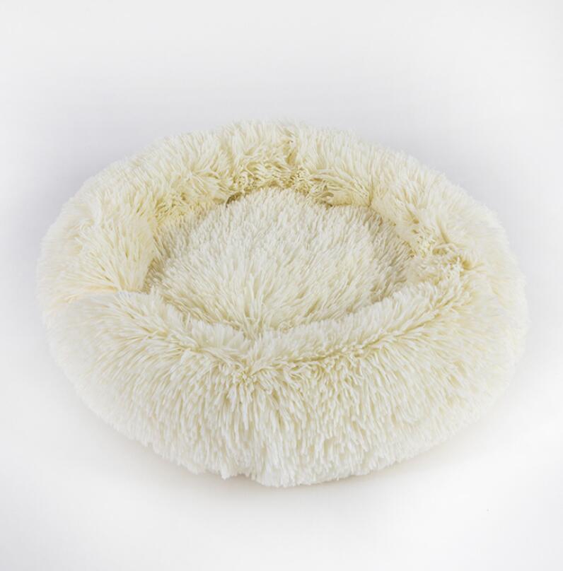 Cozy Round Plush Pet Bed