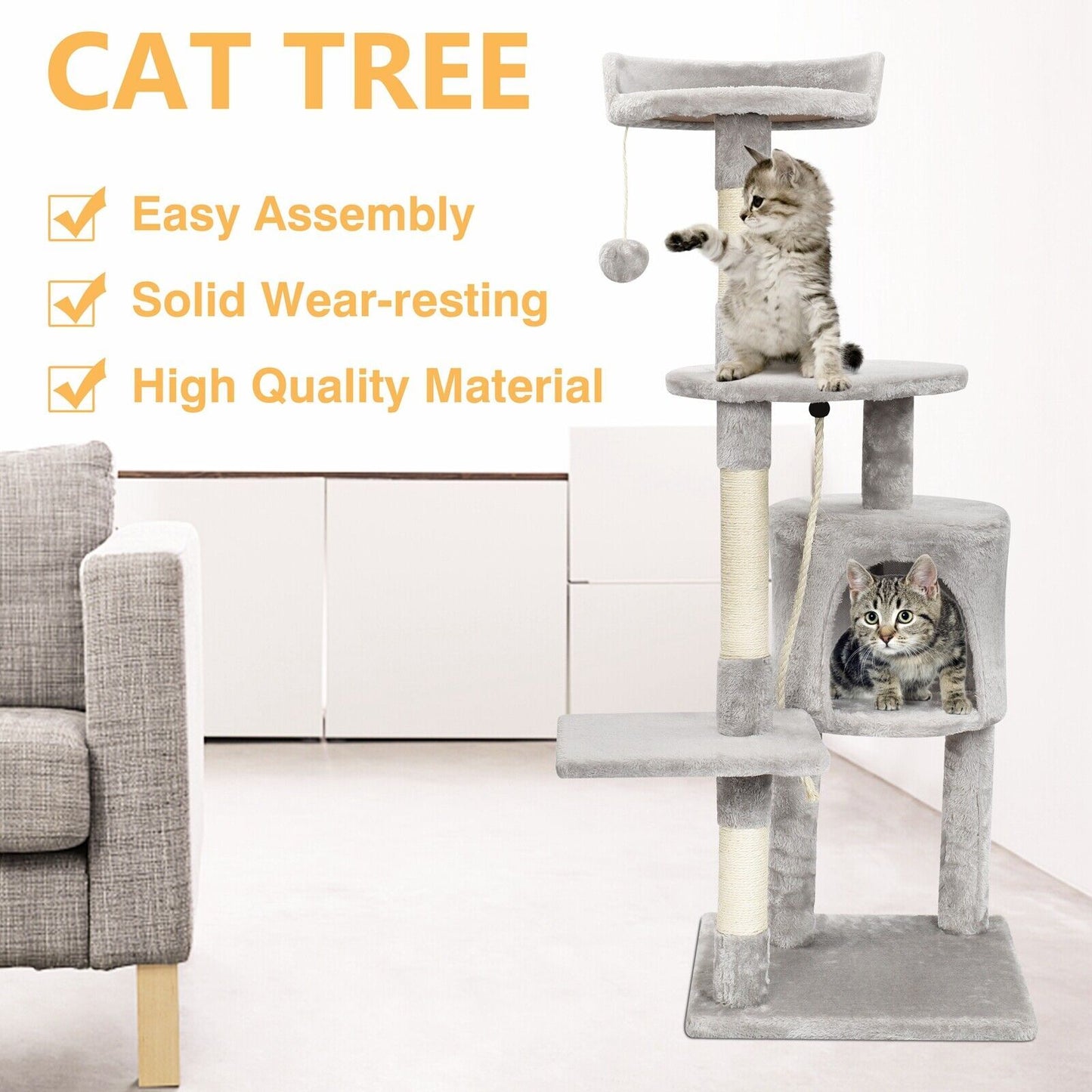 4-story Cat Climbing Frame