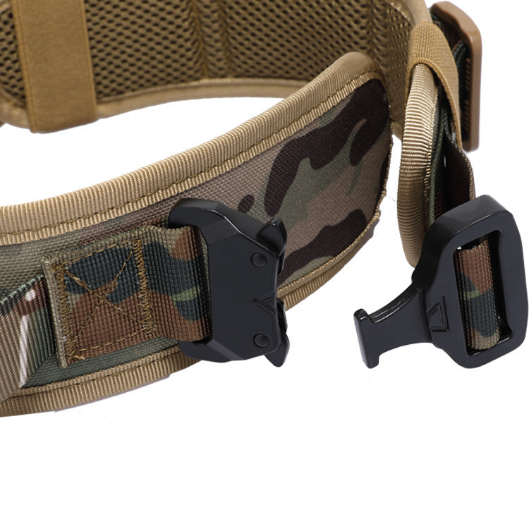 Quick Release Metal Buckle Outdoor Dog collar