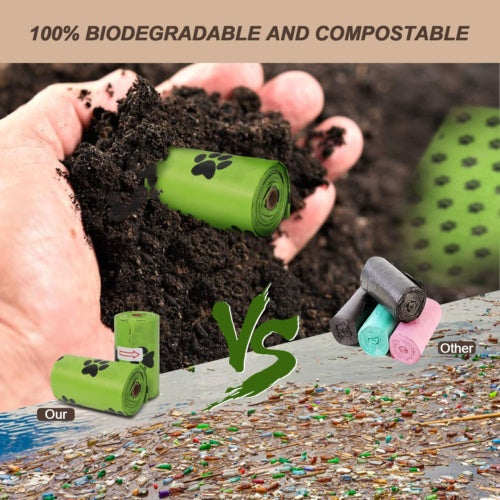 Large Biodegradable Eco Poo Waste Bags 540 pcs