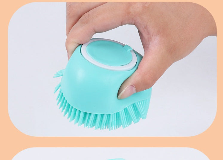 Silicone pet Bath Brush