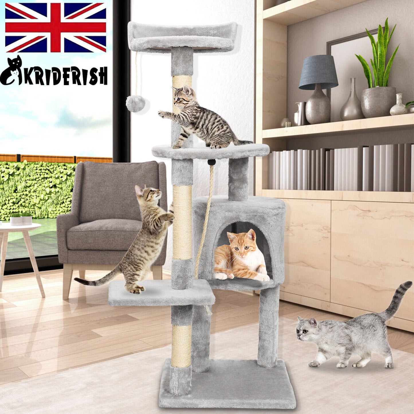 4-story Cat Climbing Frame