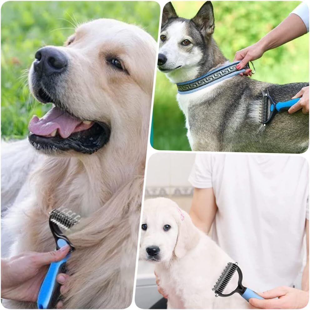 Deshedding Brush for Pet Grooming